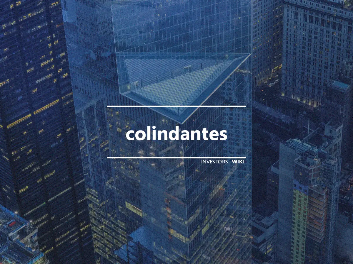 colindantes