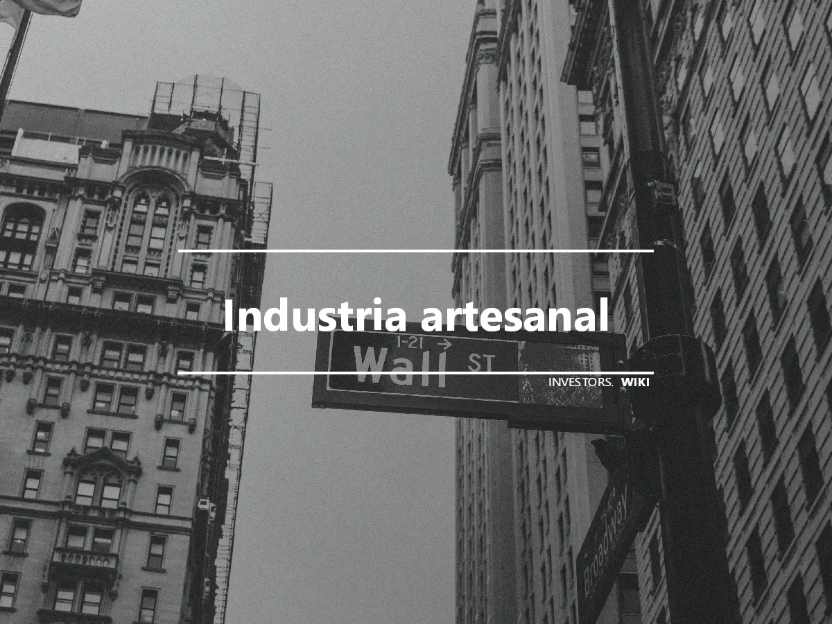 Industria artesanal