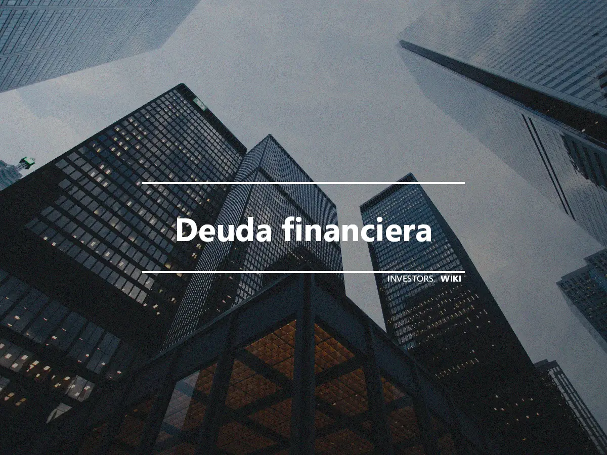 Deuda financiera