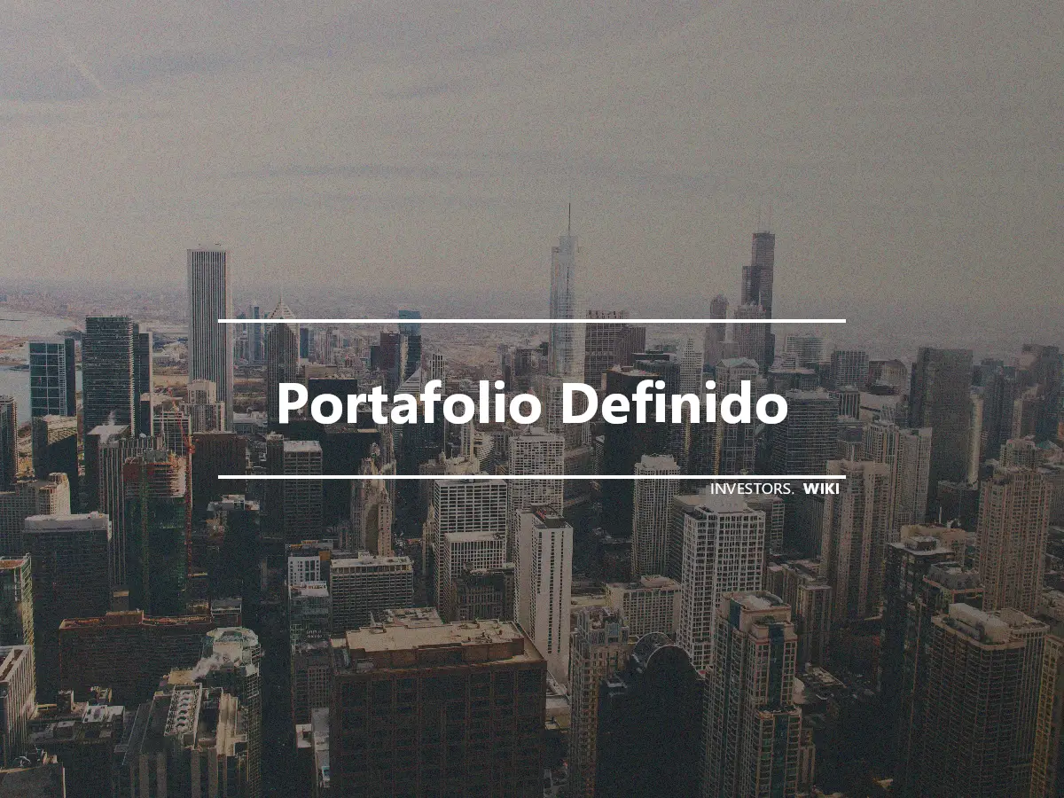 Portafolio Definido