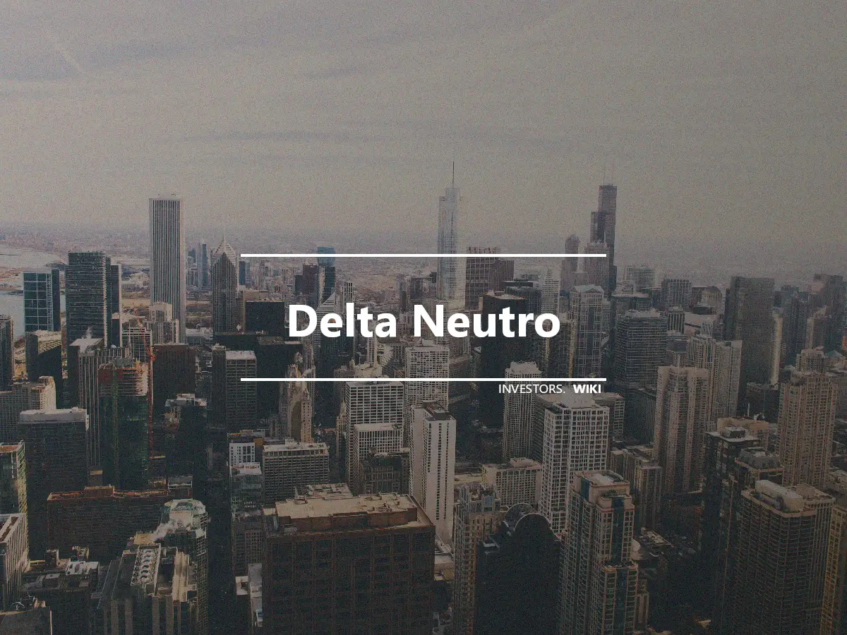 Delta Neutro