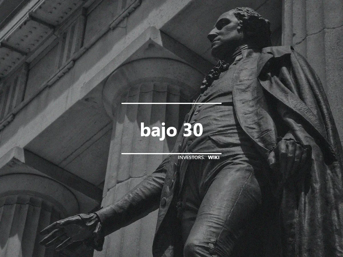 bajo 30