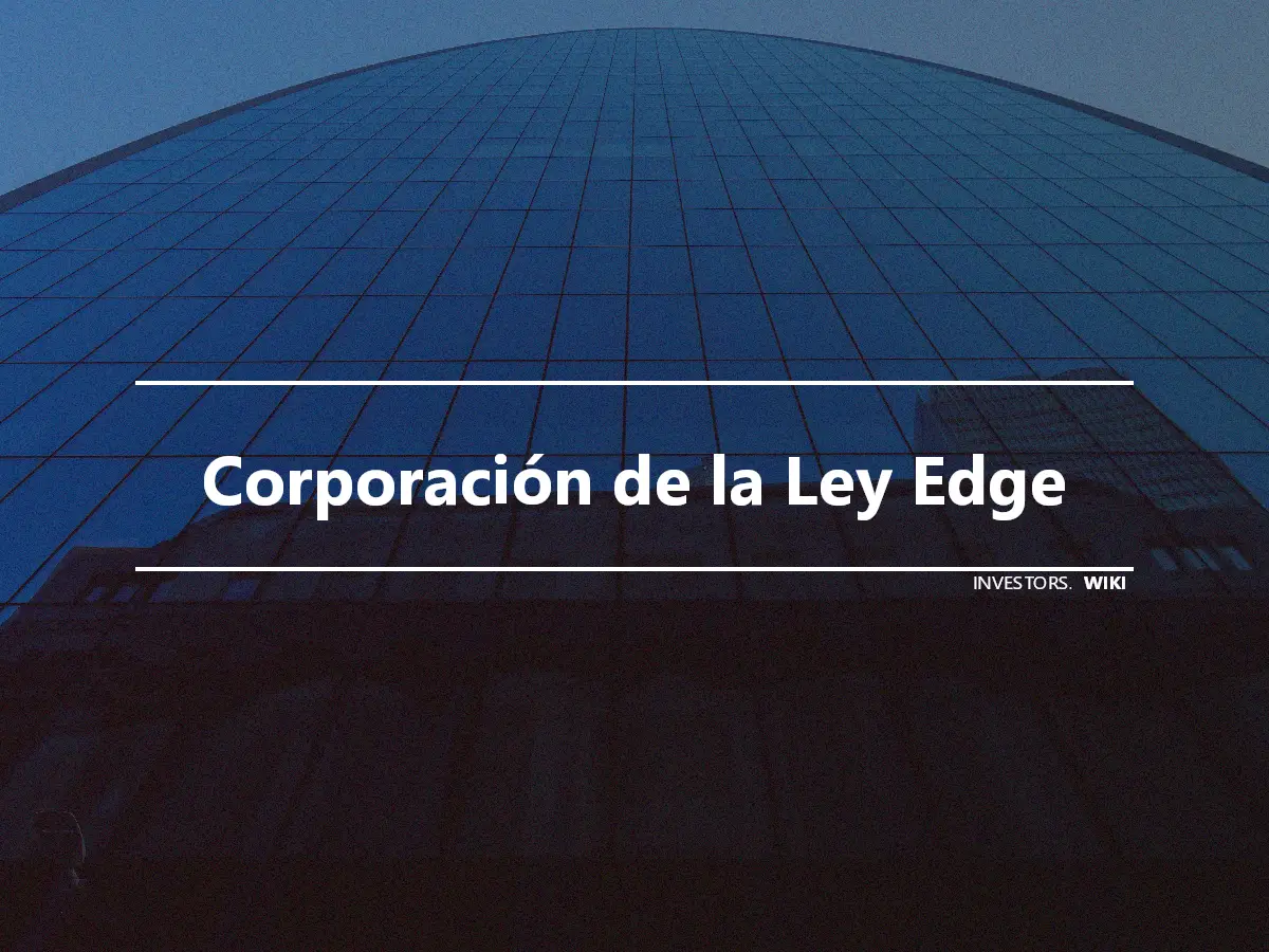 Corporación de la Ley Edge