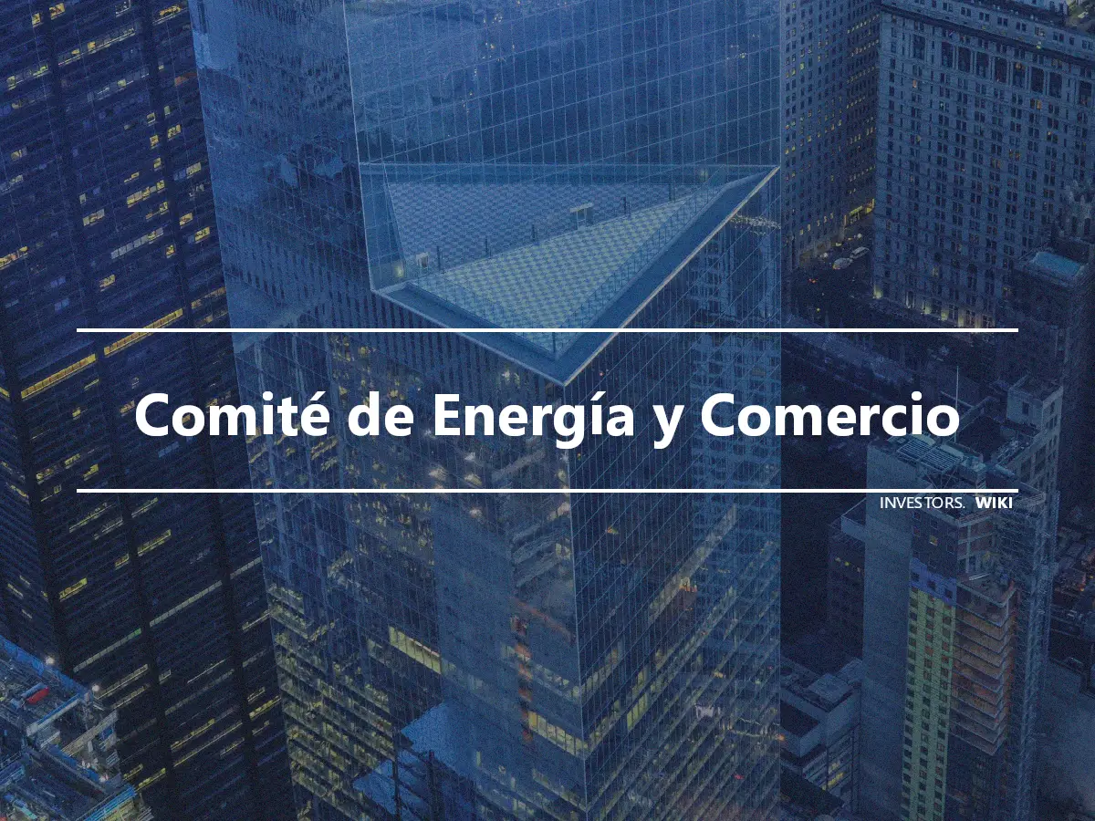 Comité de Energía y Comercio