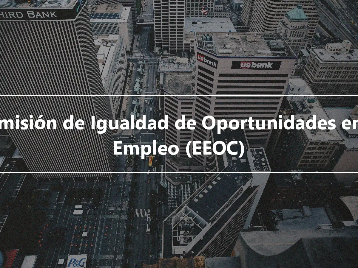 Comisión de Igualdad de Oportunidades en el Empleo (EEOC)