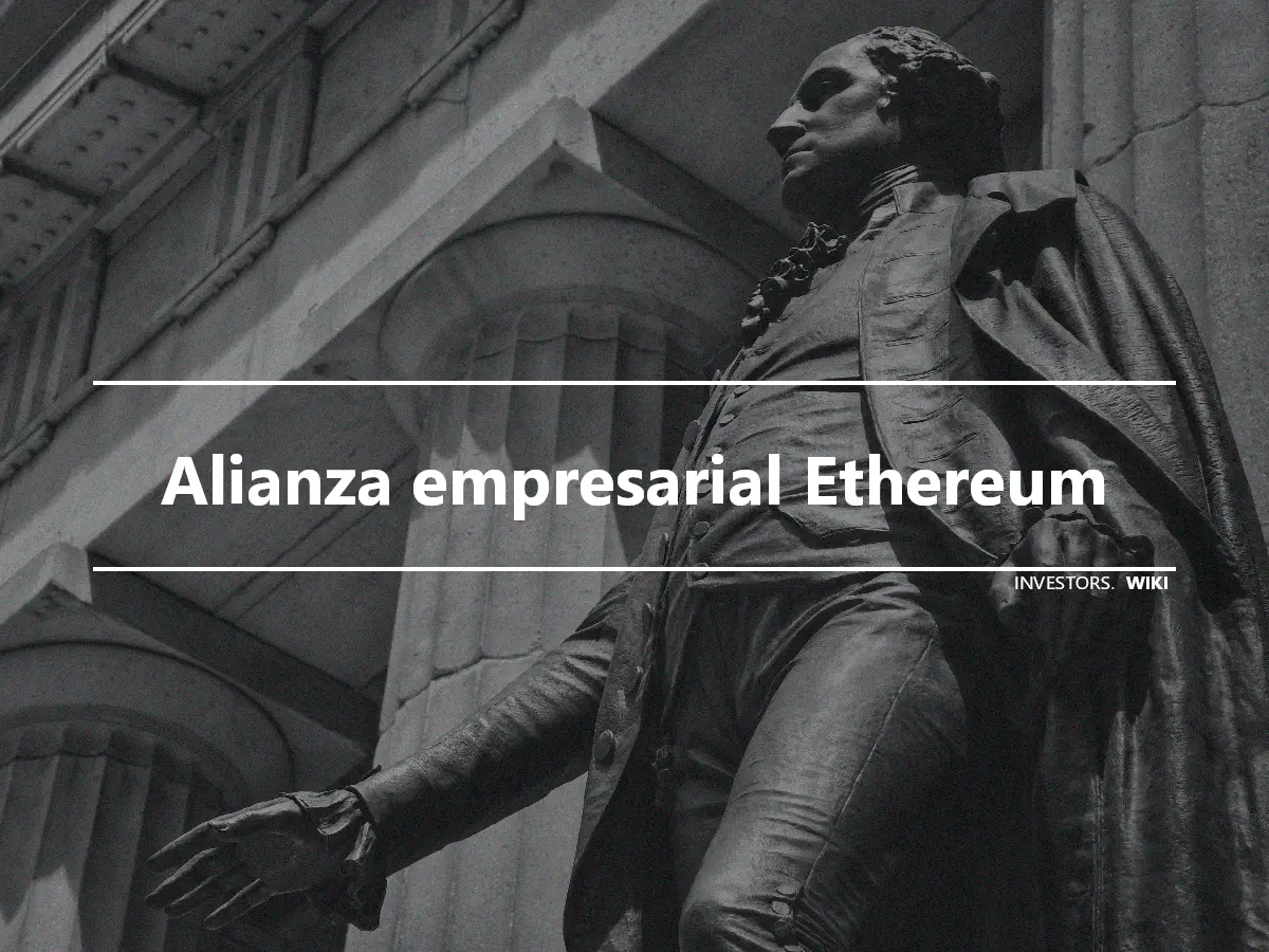 Alianza empresarial Ethereum