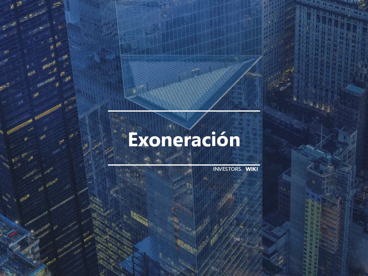 Exoneración