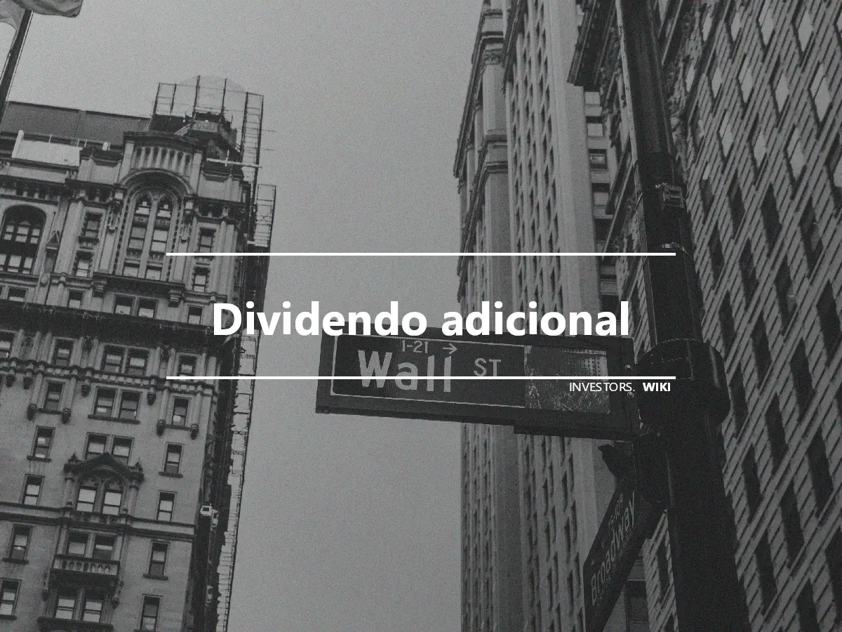 Dividendo adicional