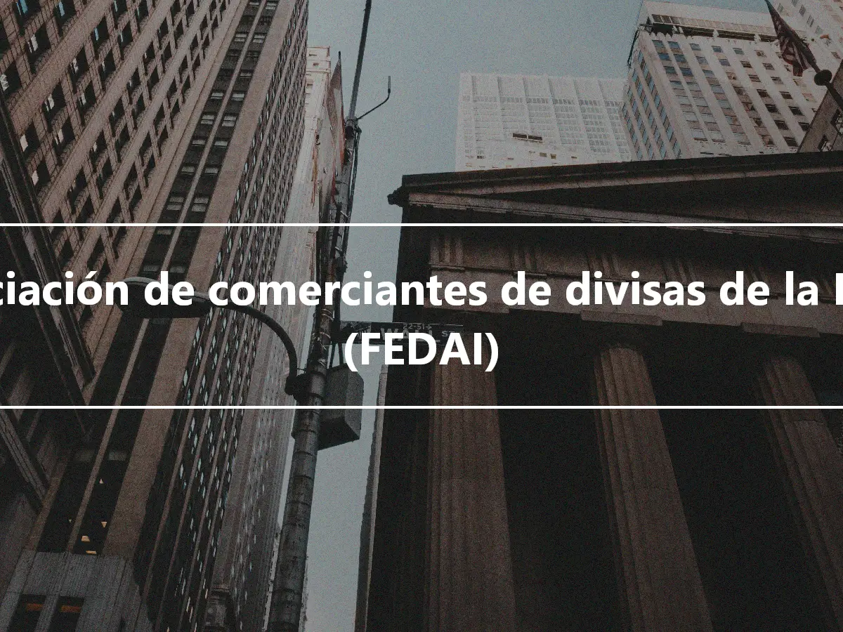 Asociación de comerciantes de divisas de la India (FEDAI)