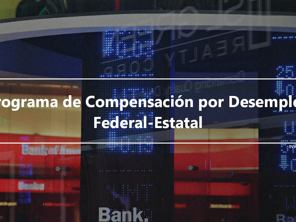 Programa de Compensación por Desempleo Federal-Estatal