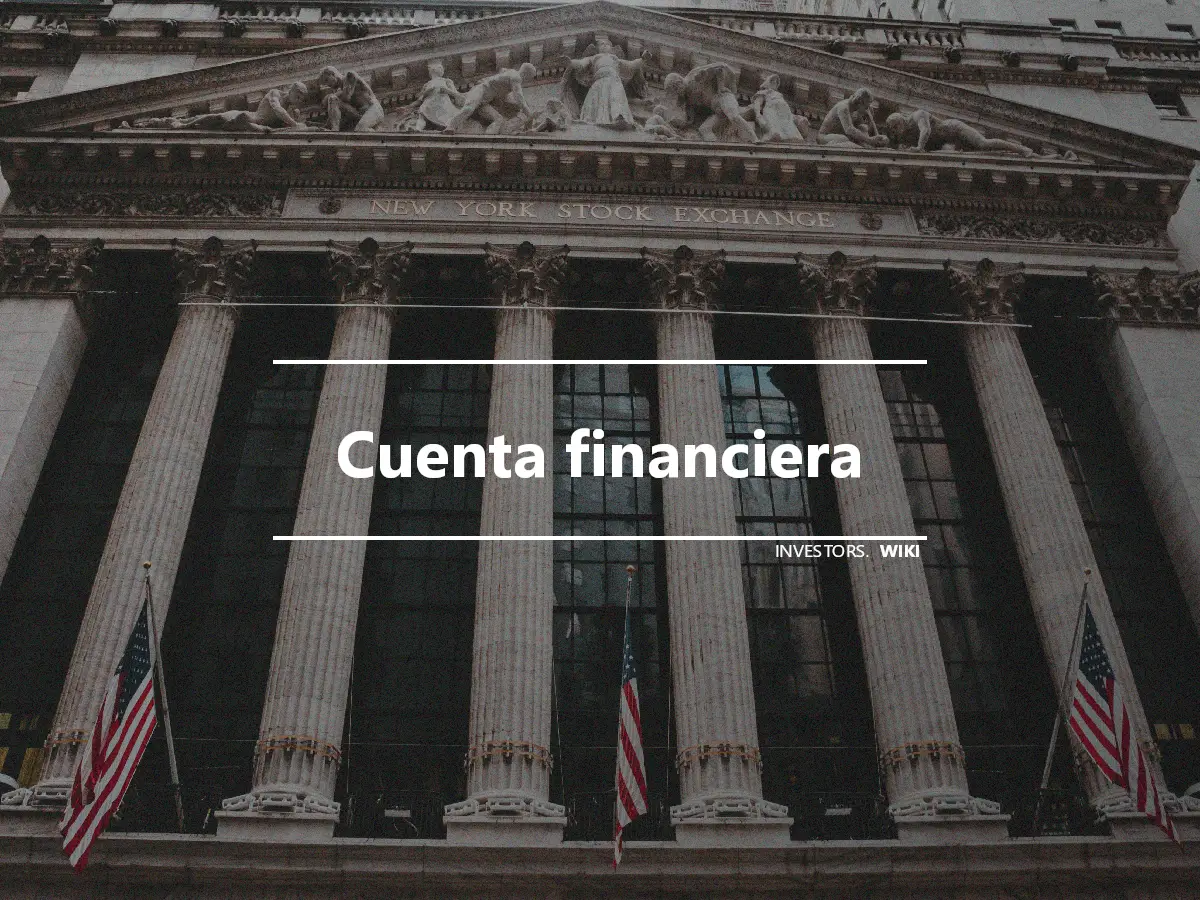 Cuenta financiera