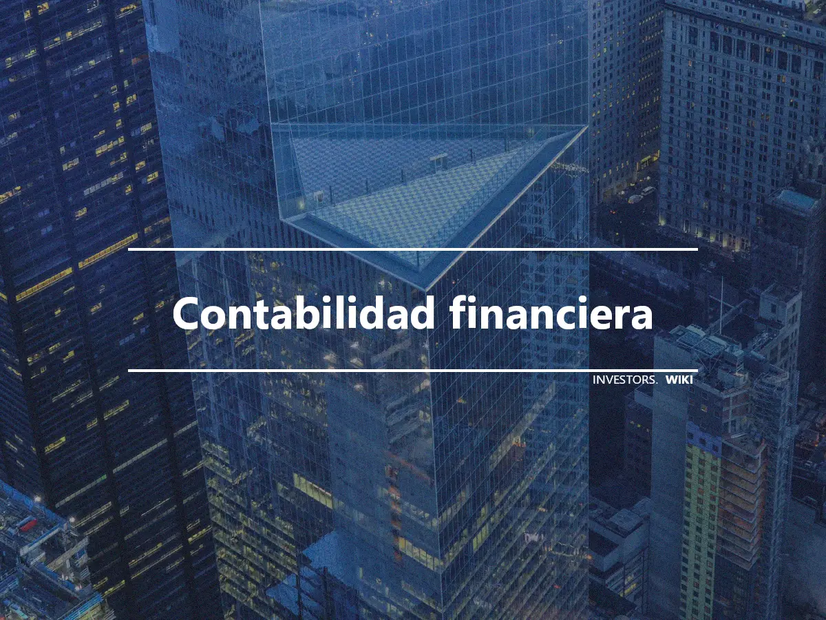 Contabilidad financiera