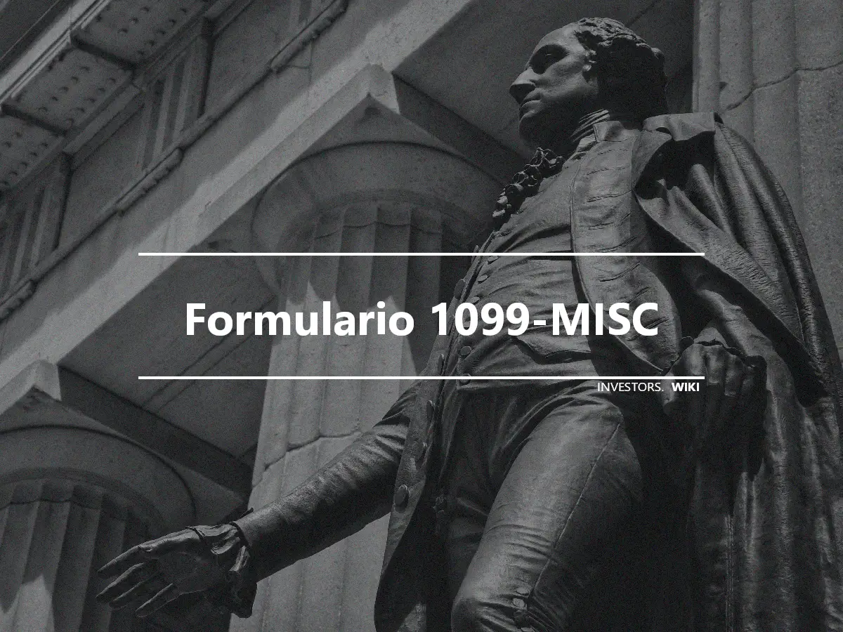 Formulario 1099-MISC