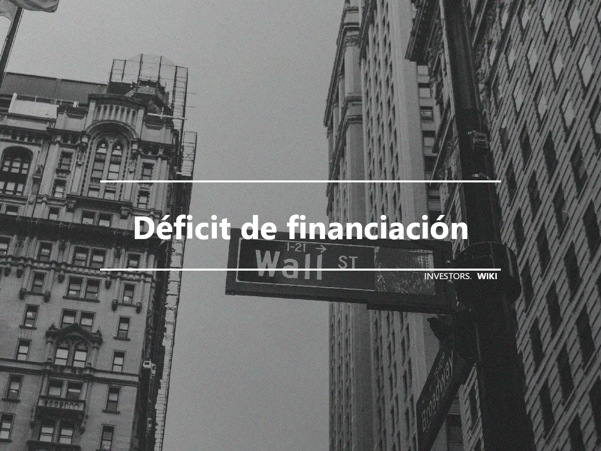 Déficit de financiación