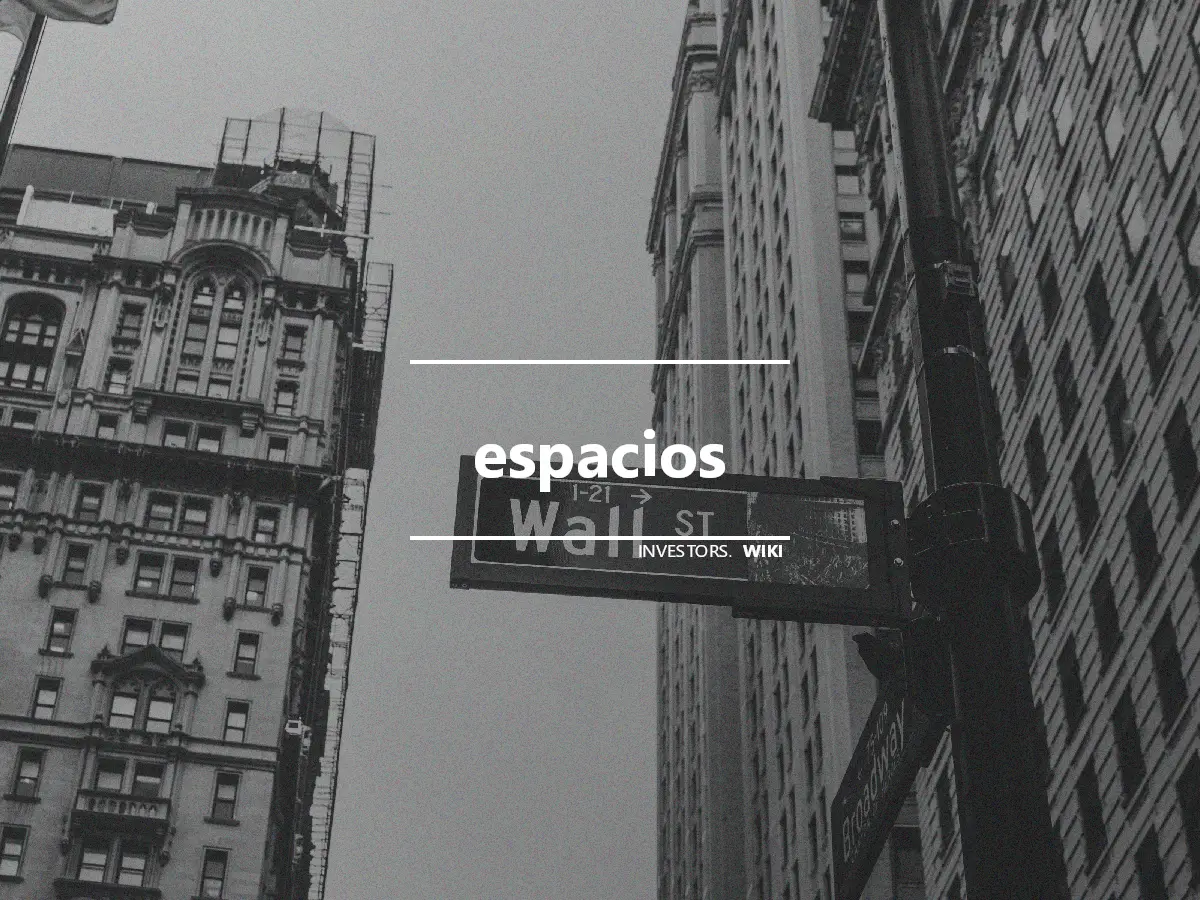 espacios