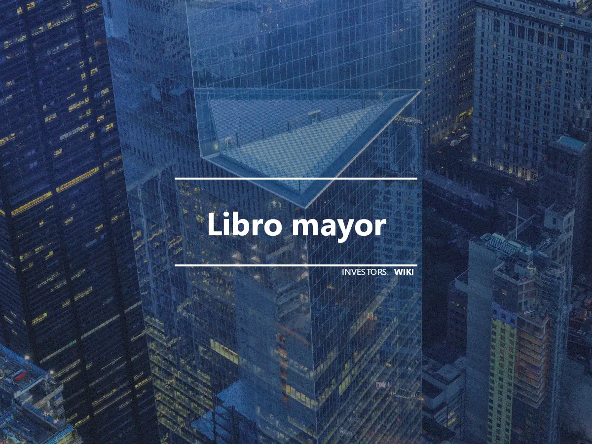 Libro mayor