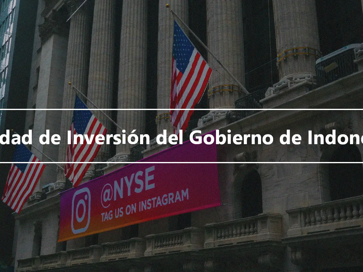 Unidad de Inversión del Gobierno de Indonesia