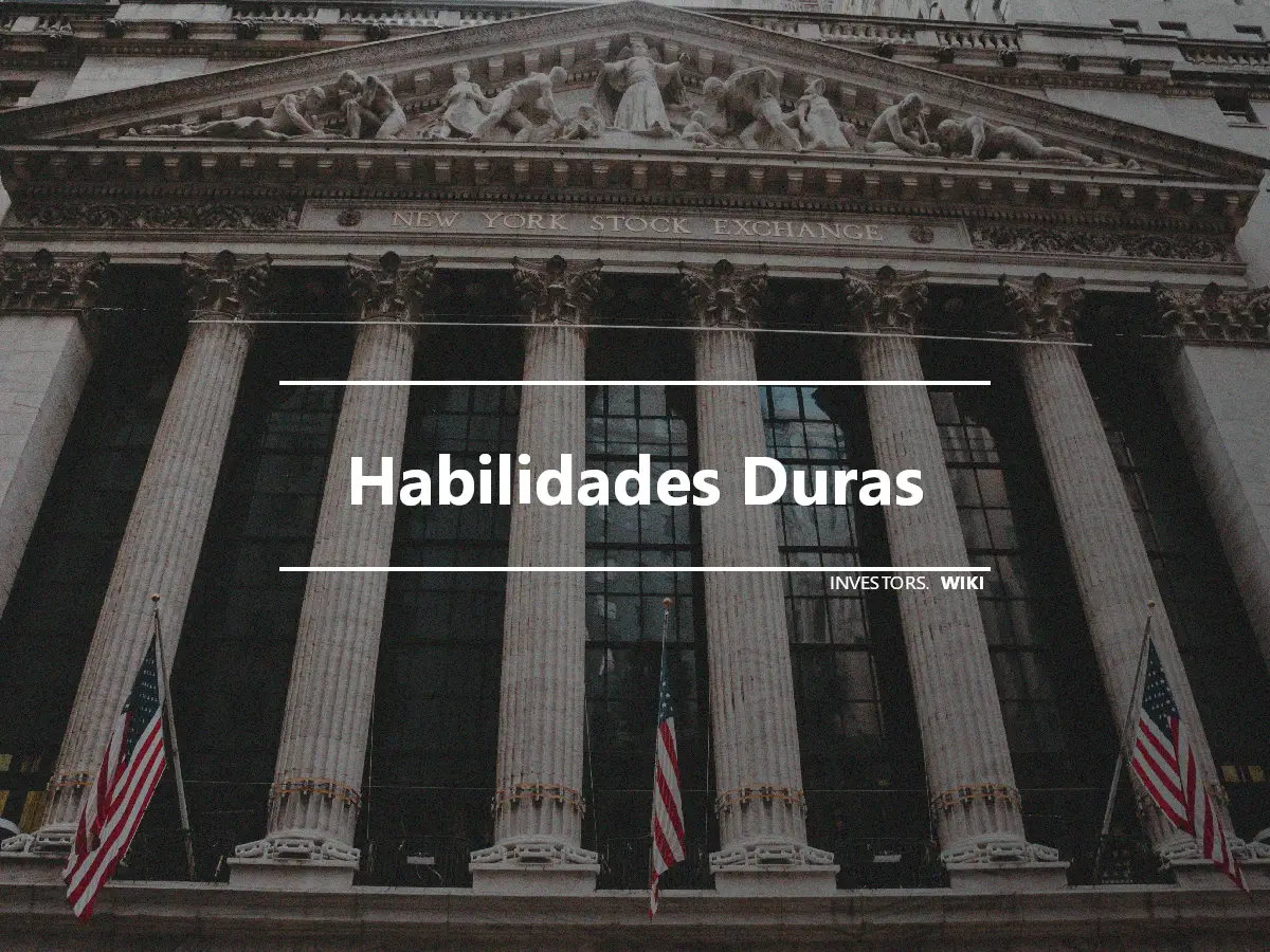 Habilidades Duras