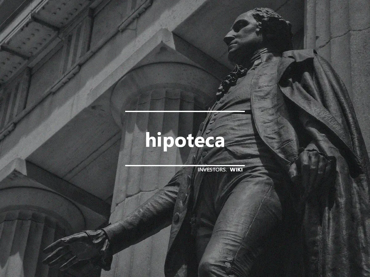 hipoteca