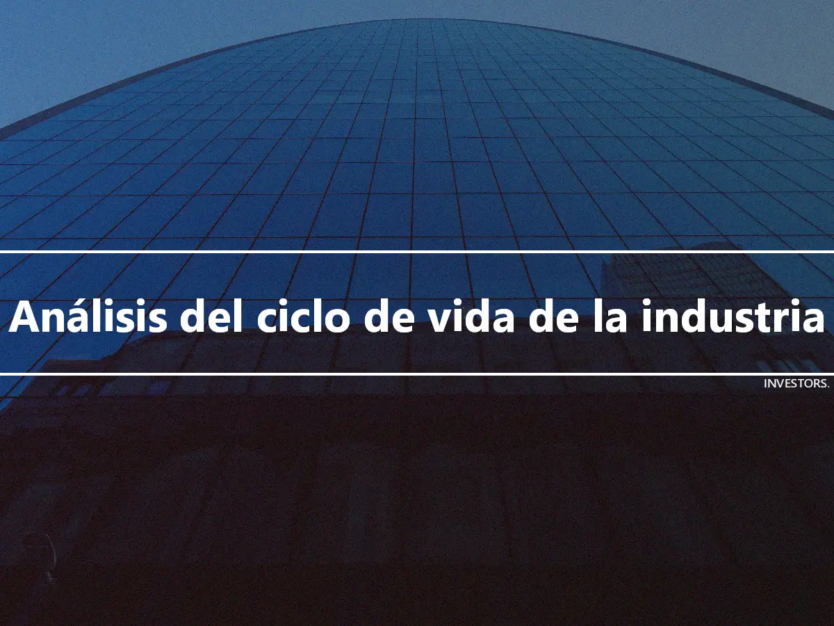 Análisis del ciclo de vida de la industria