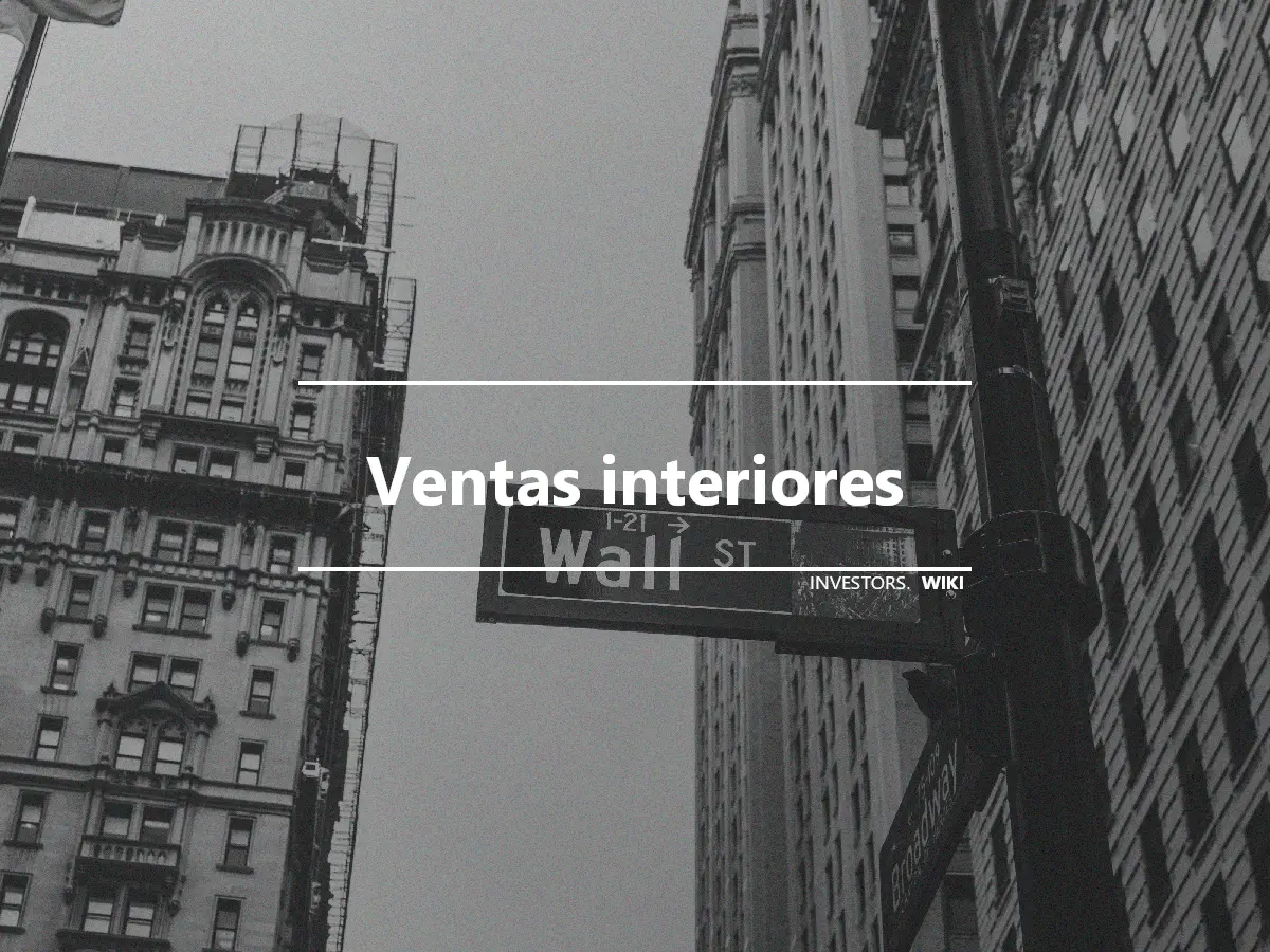 Ventas interiores