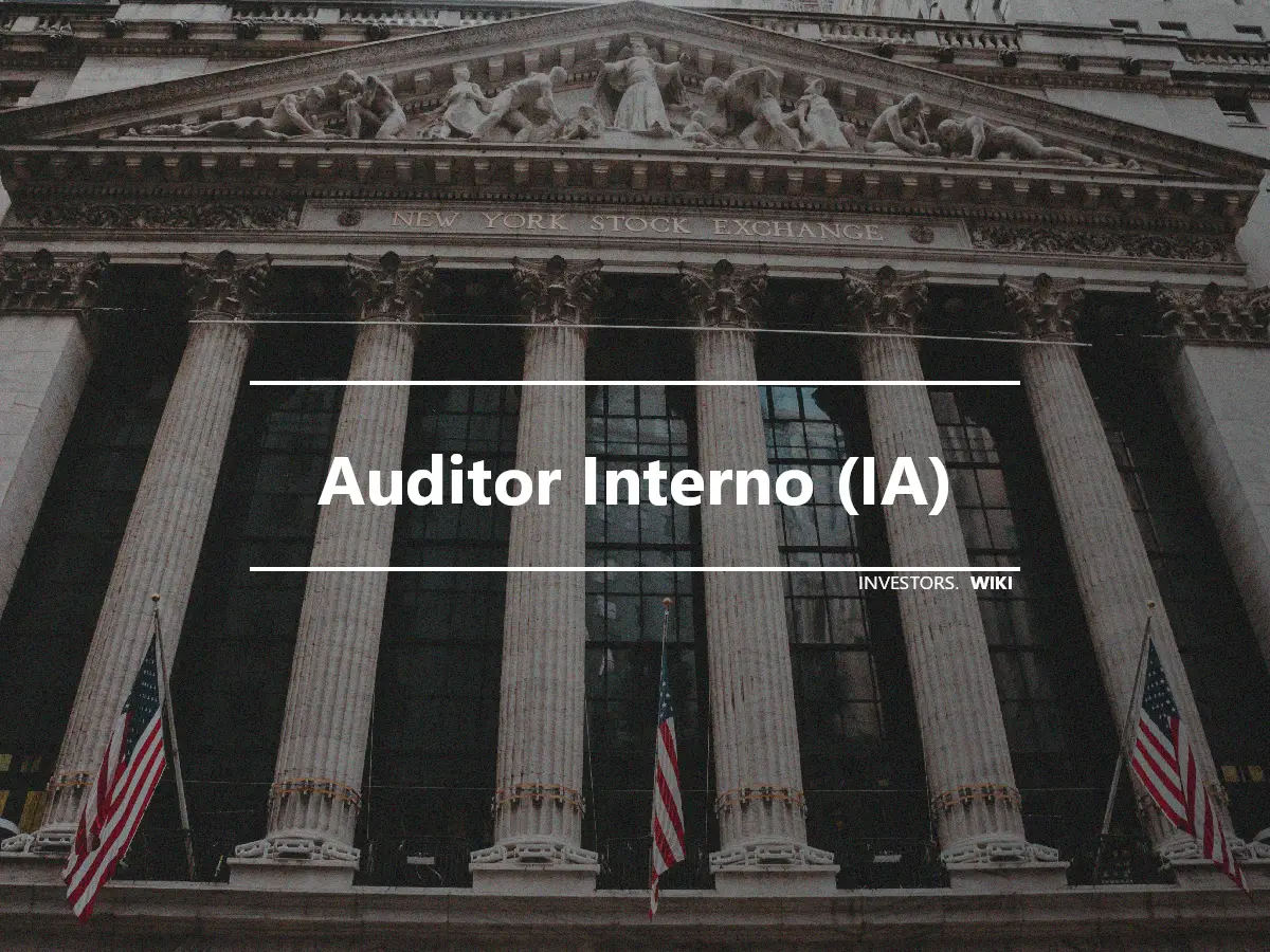 Auditor Interno (IA)