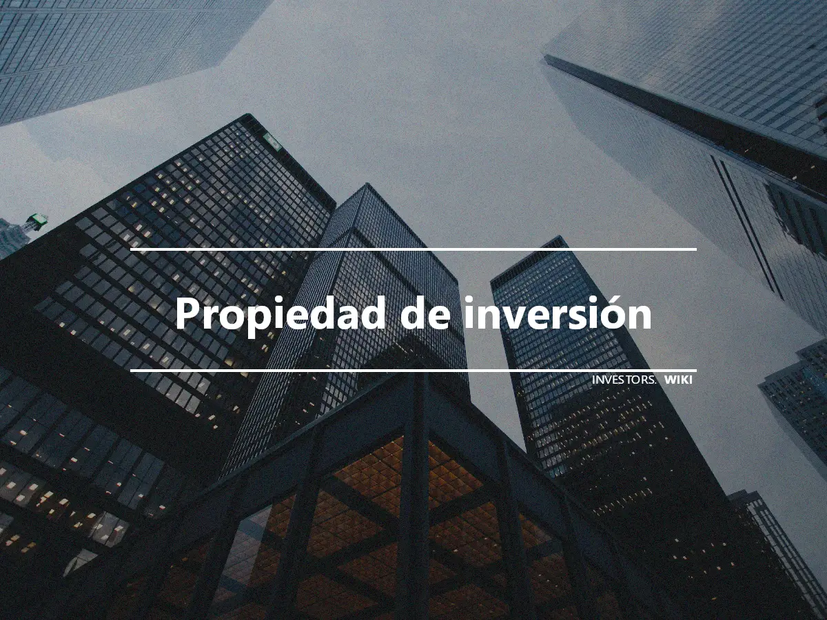 Propiedad de inversión