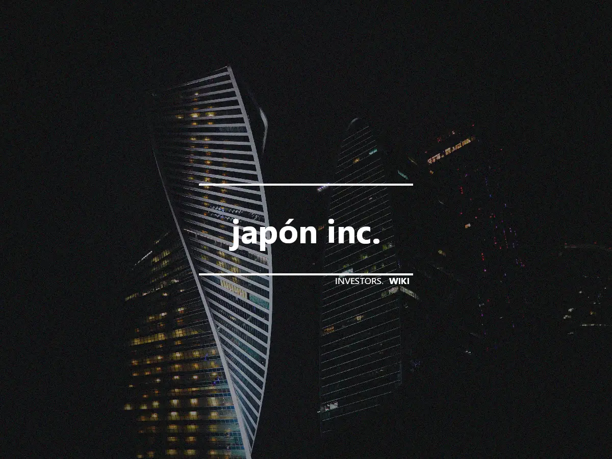 japón inc.