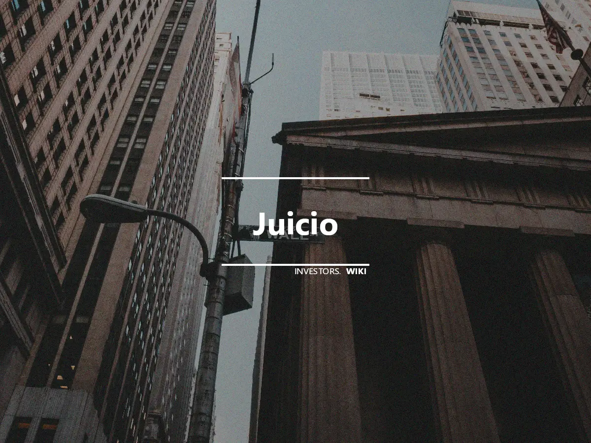 Juicio