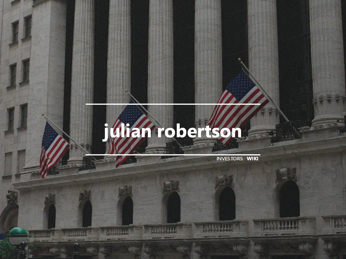 julian robertson