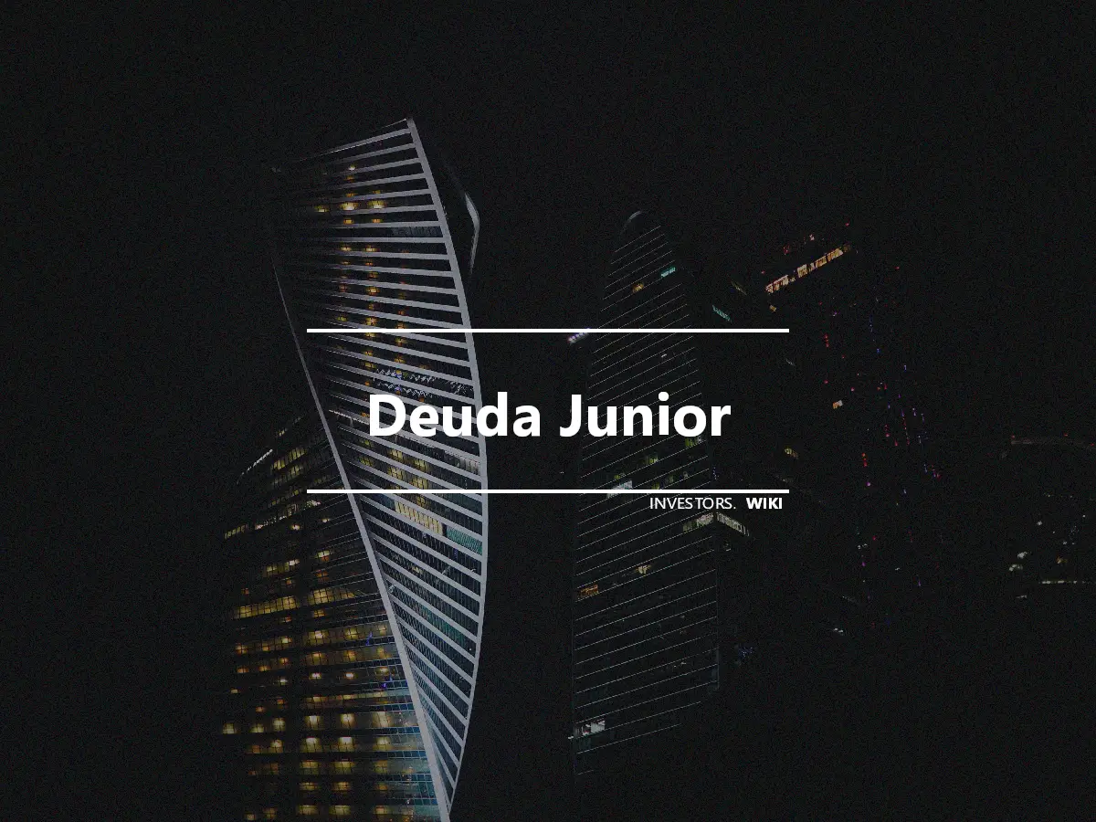 Deuda Junior