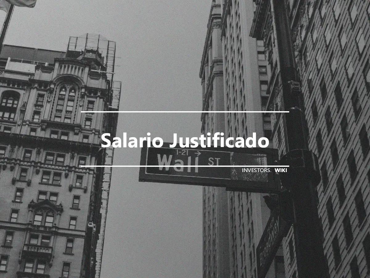 Salario Justificado