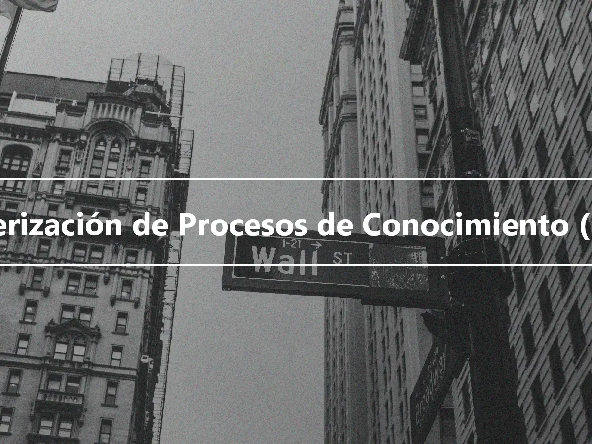 Tercerización de Procesos de Conocimiento (KPO)