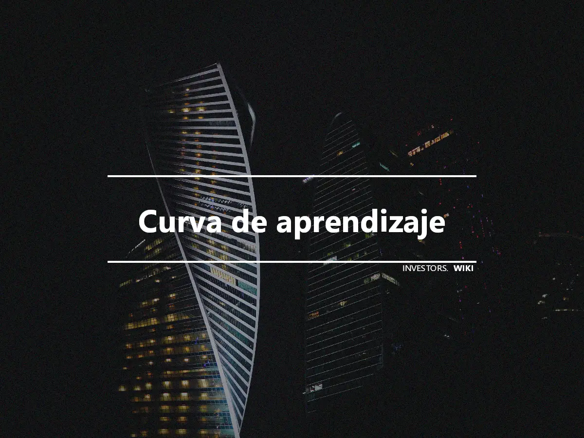 Curva de aprendizaje