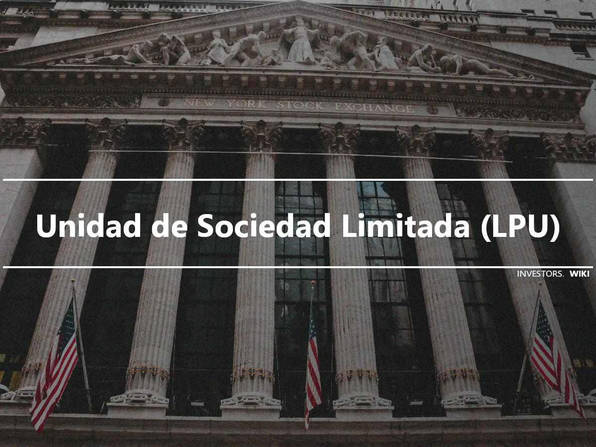 Unidad de Sociedad Limitada (LPU)