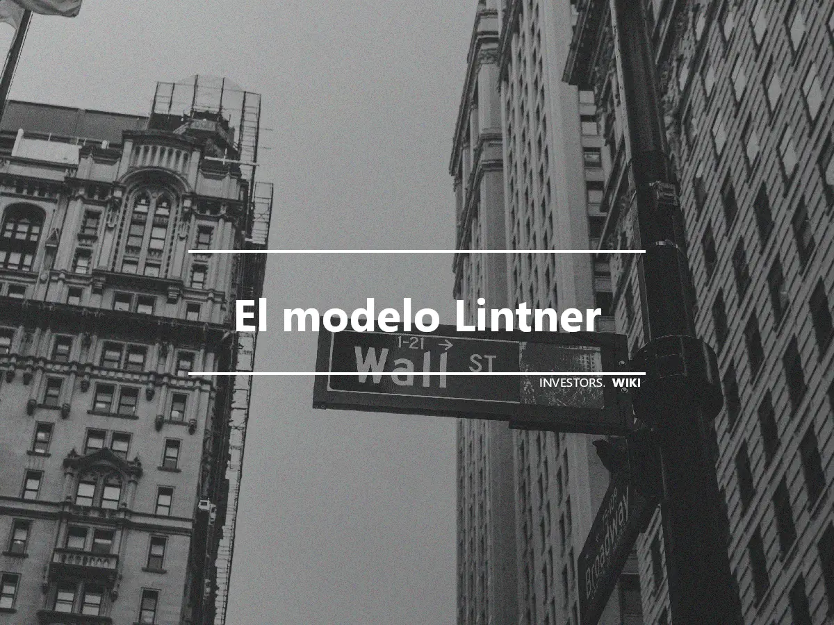 El modelo Lintner