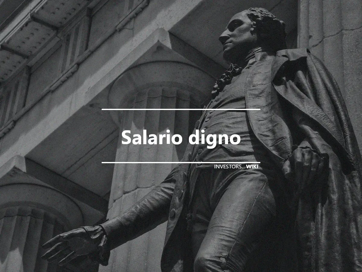 Salario digno