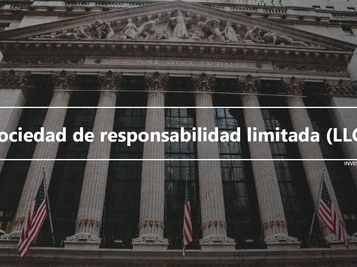 Sociedad de responsabilidad limitada (LLC)