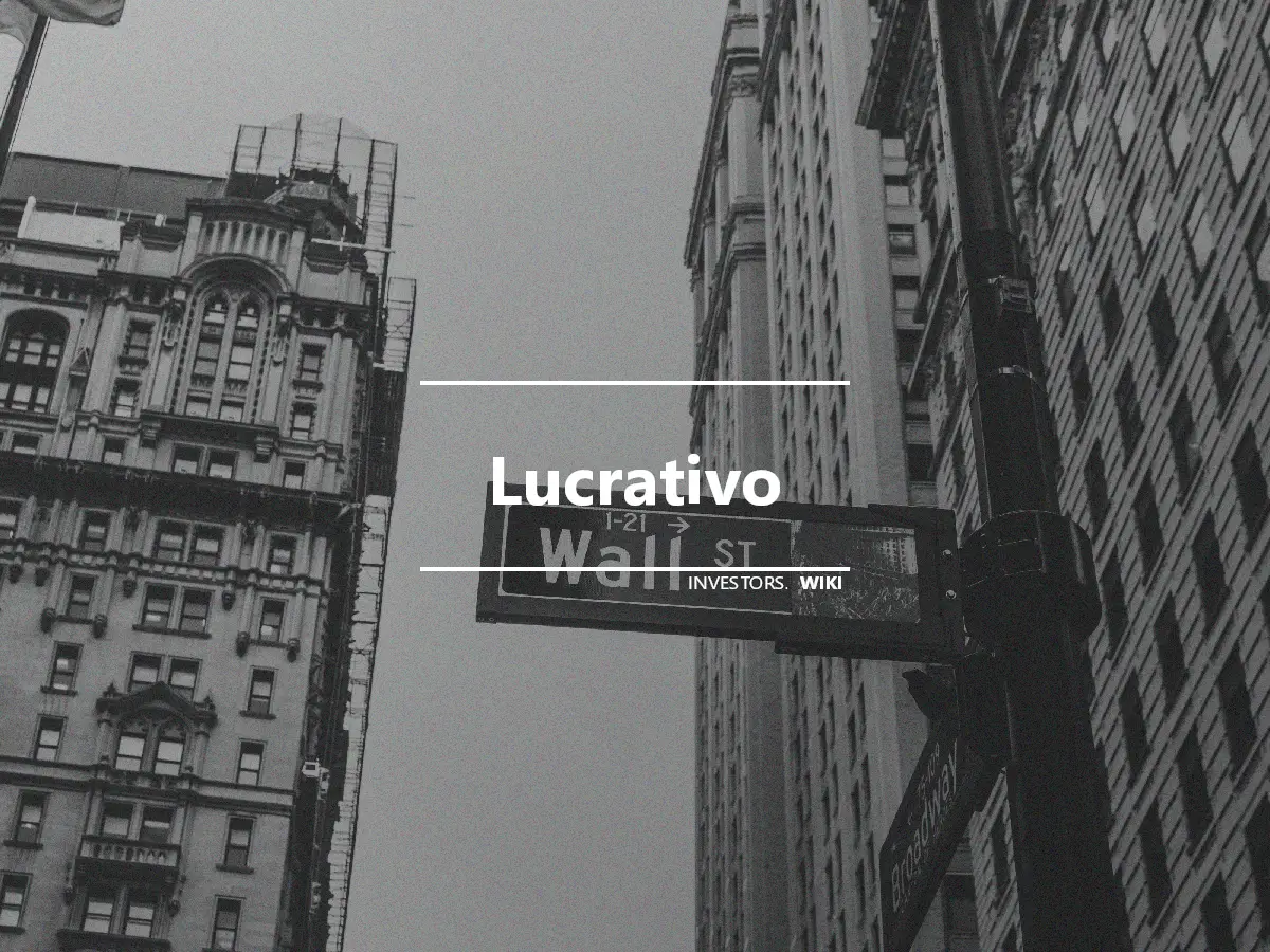 Lucrativo