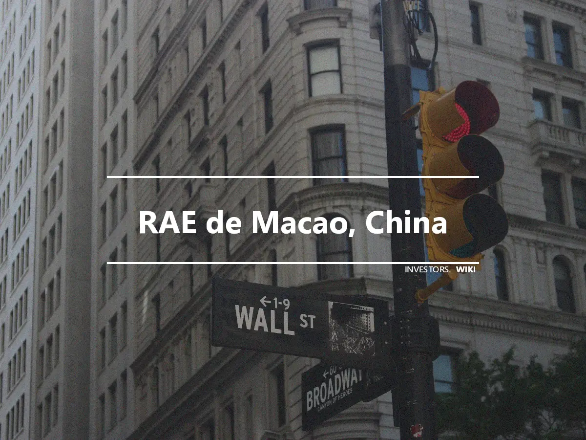 RAE de Macao, China