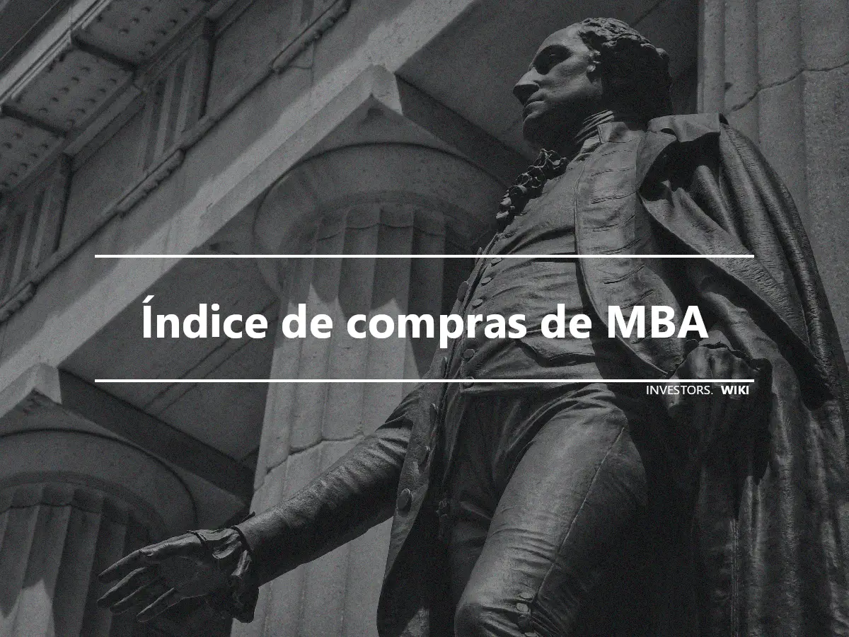 Índice de compras de MBA