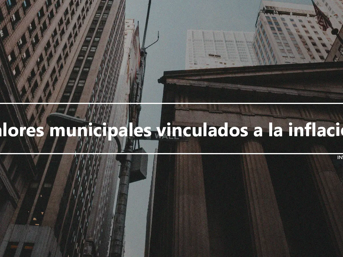 Valores municipales vinculados a la inflación