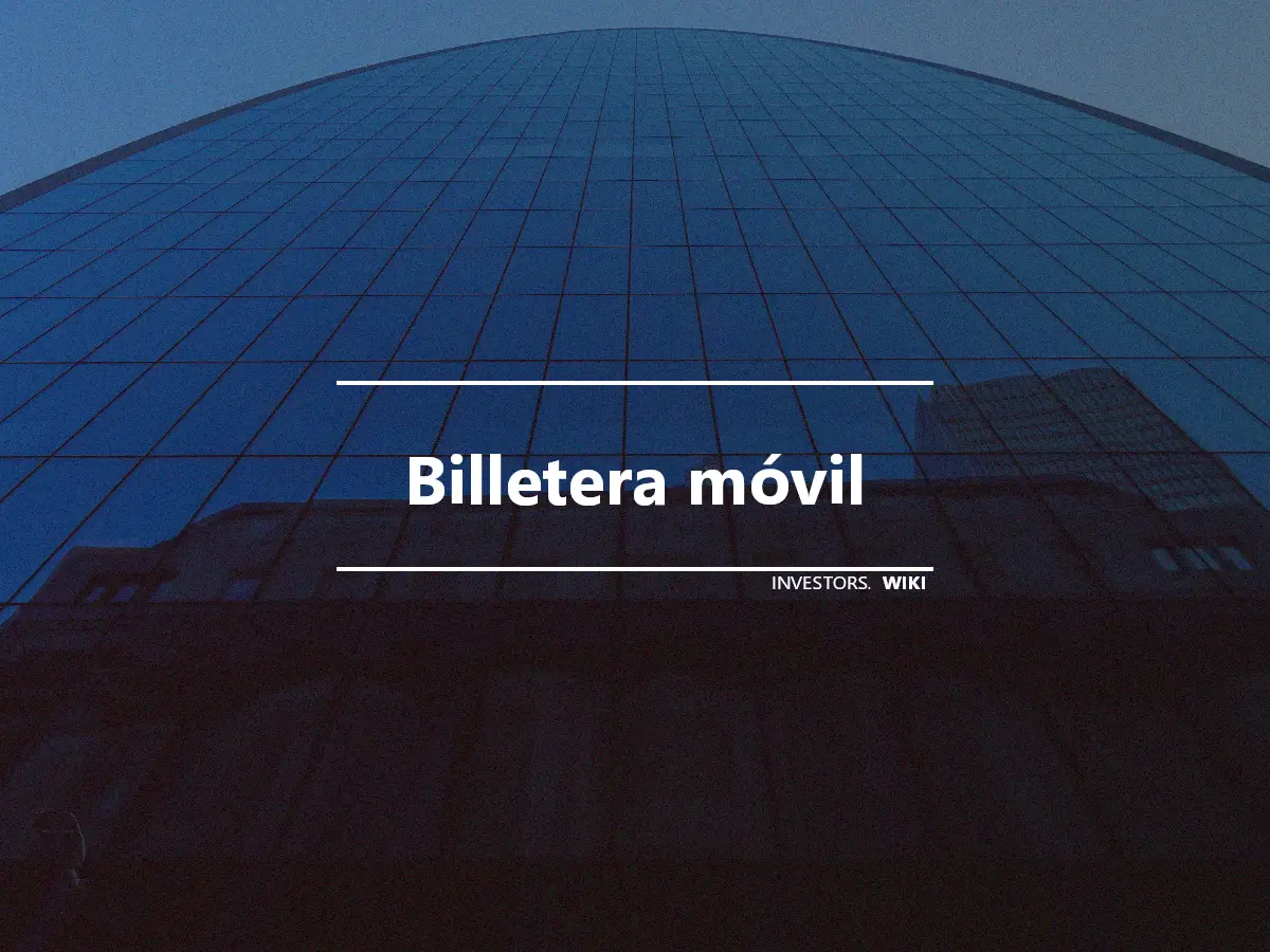 Billetera móvil