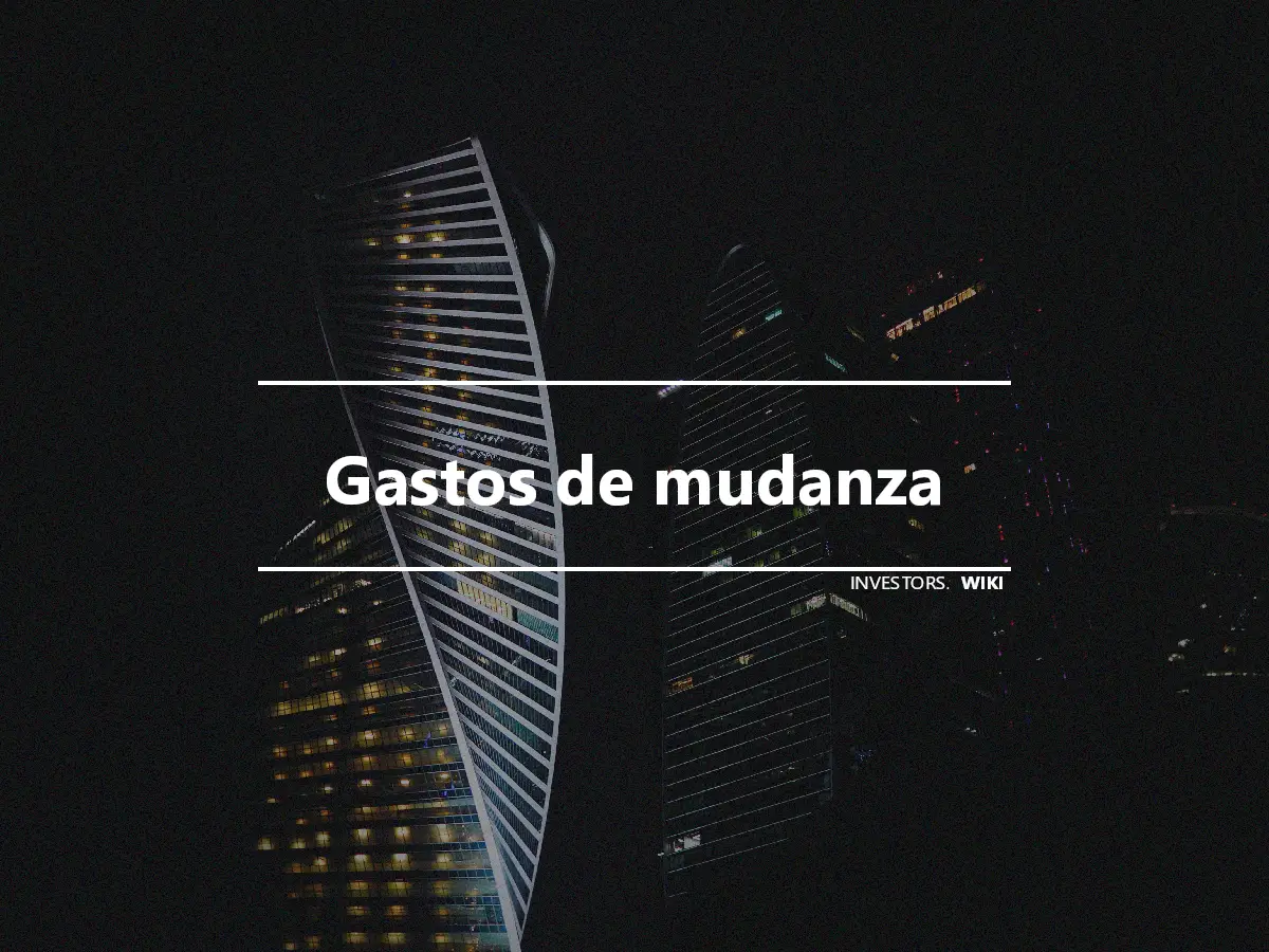 Gastos de mudanza