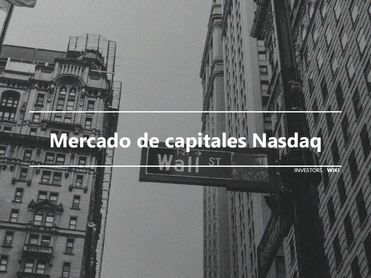 Mercado de capitales Nasdaq