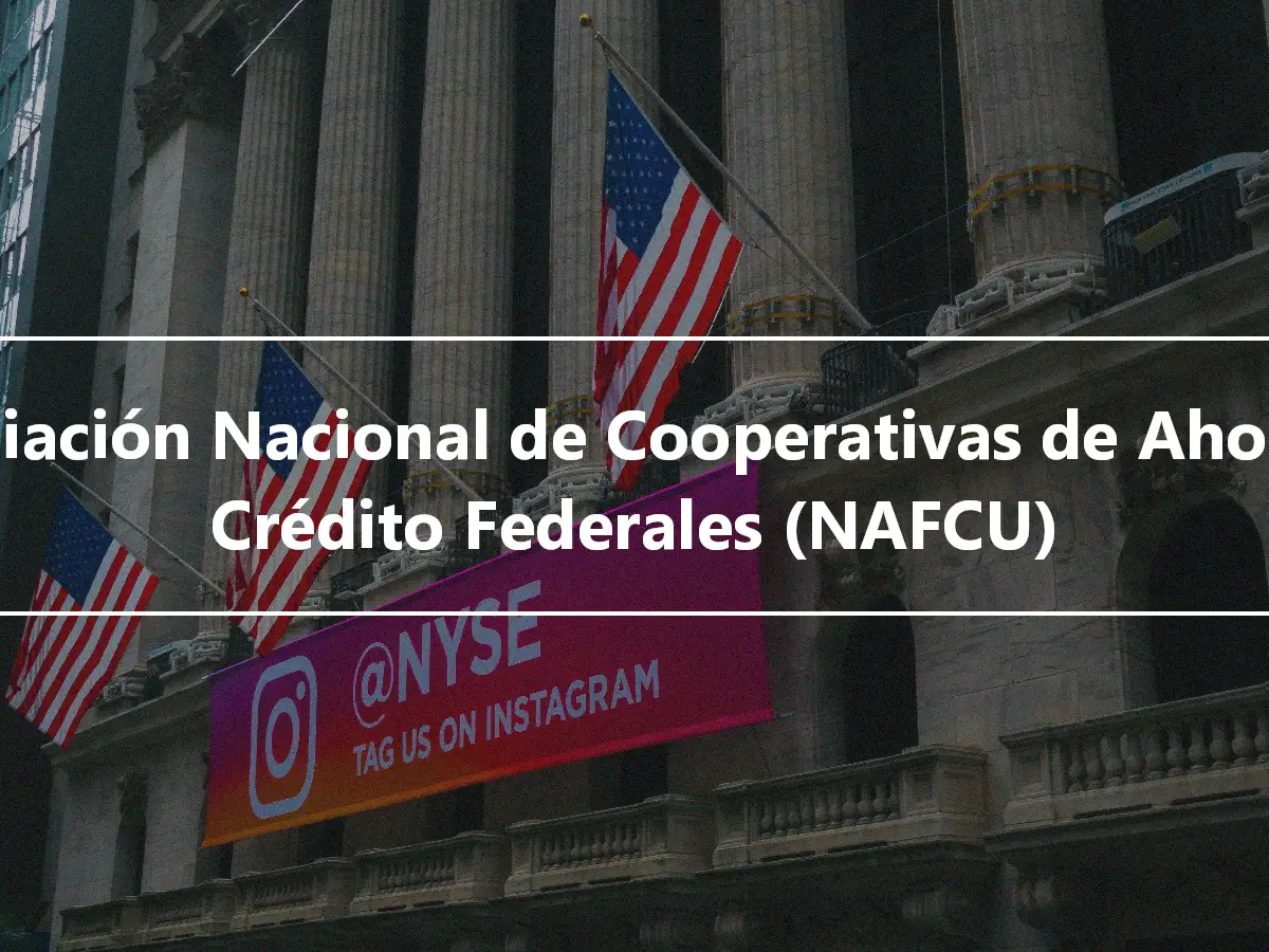 Asociación Nacional de Cooperativas de Ahorro y Crédito Federales (NAFCU)