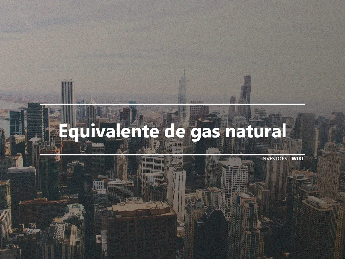 Equivalente de gas natural