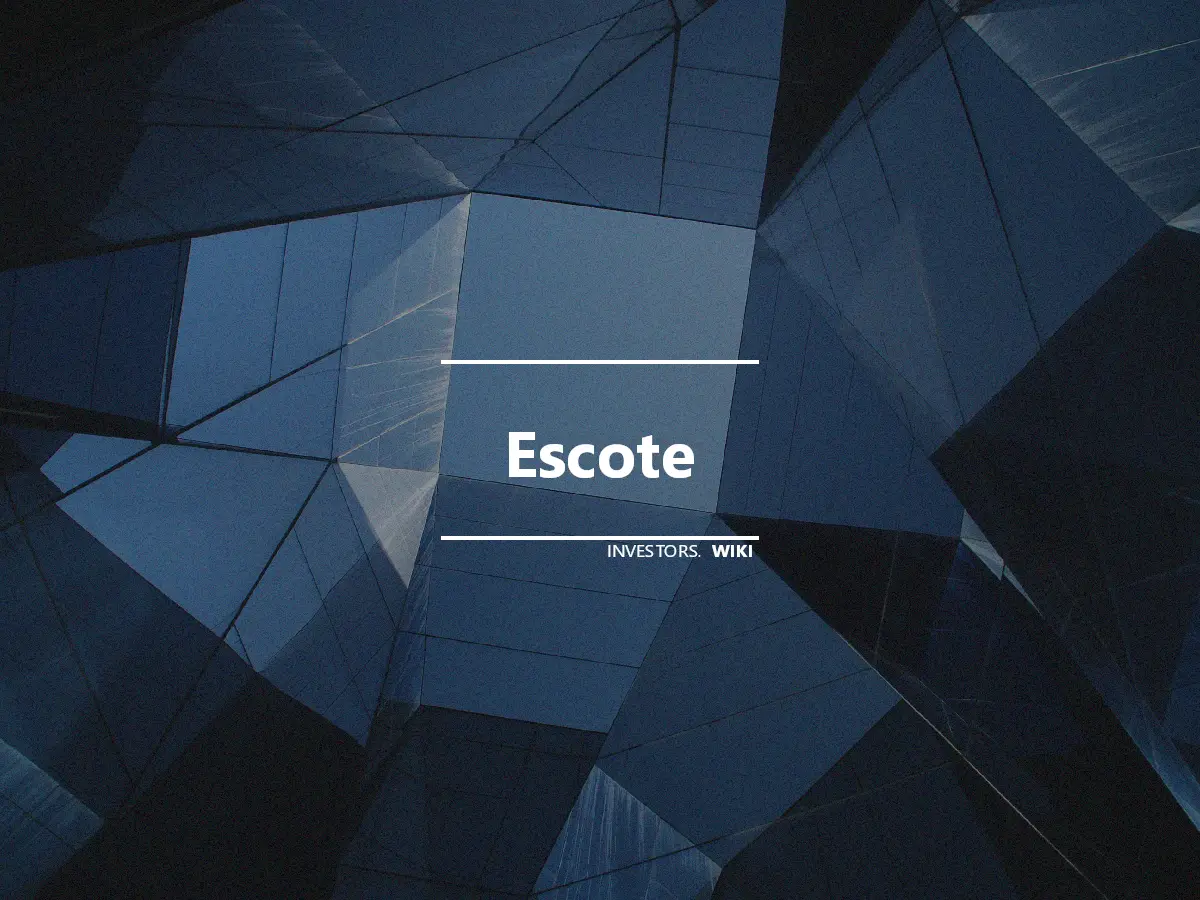 Escote