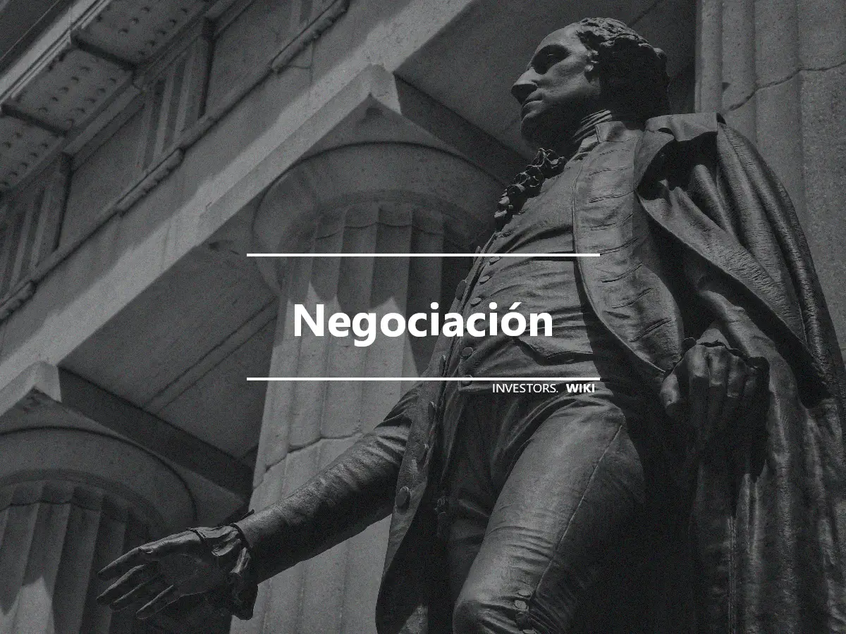 Negociación