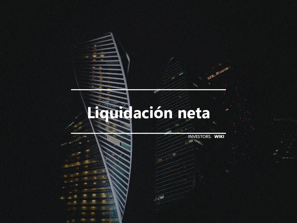 Liquidación neta